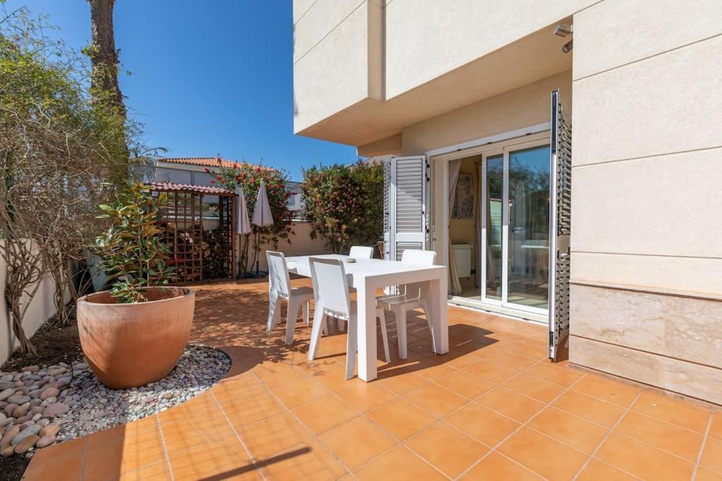 Casa Junto Al Mar Con Jardin Villa Sagunto Exterior foto