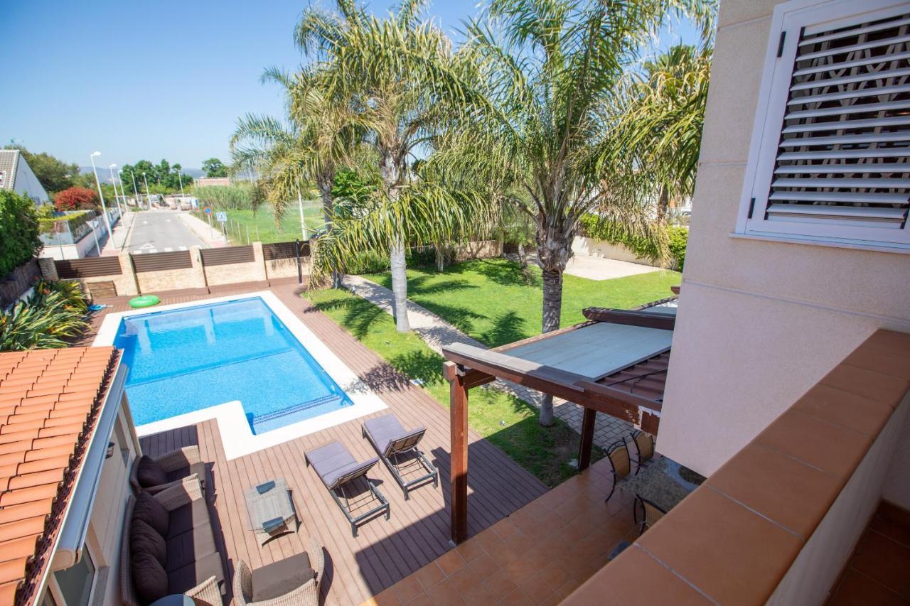 Casa Junto Al Mar Con Jardin Villa Sagunto Exterior foto