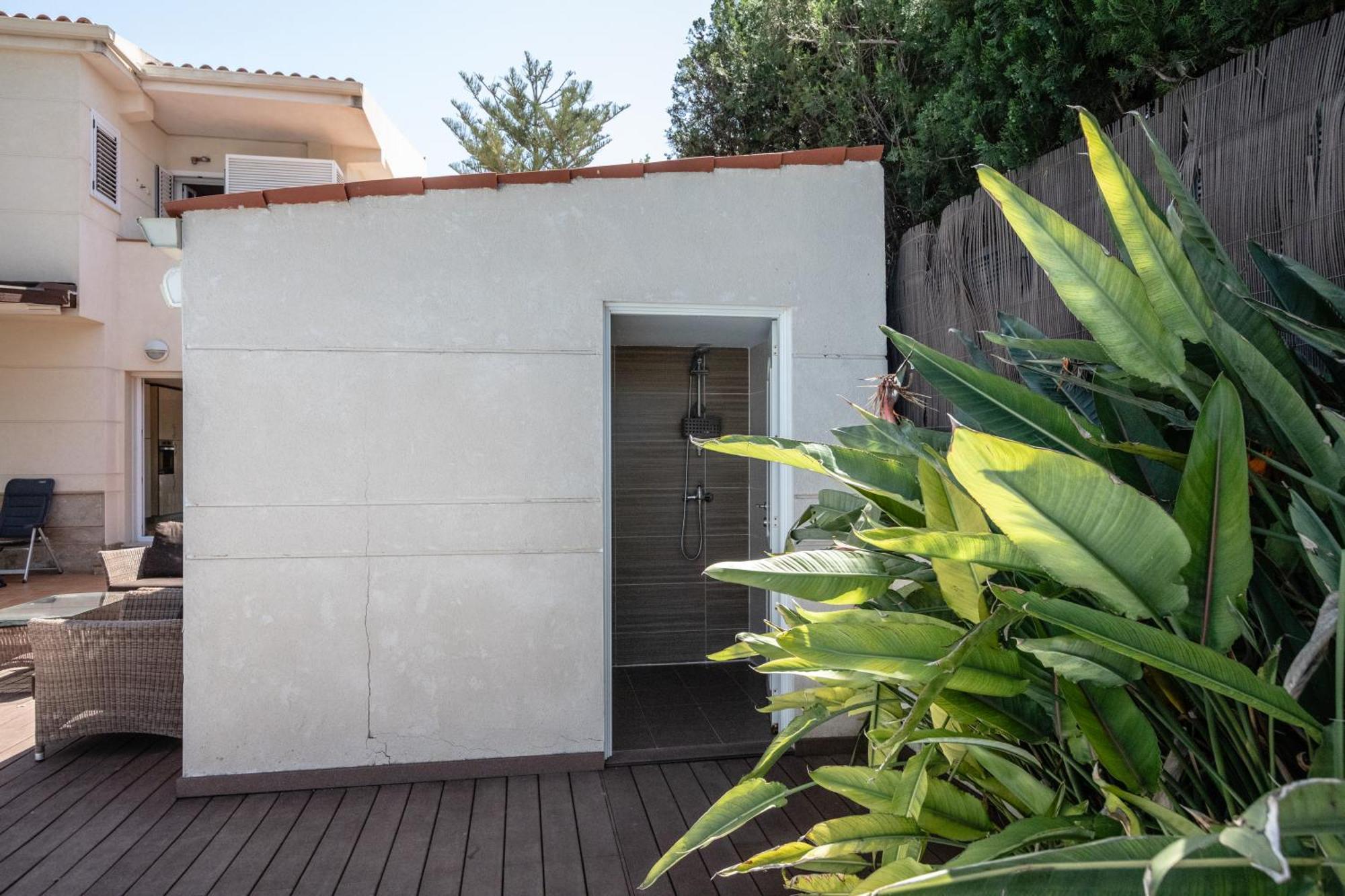 Casa Junto Al Mar Con Jardin Villa Sagunto Exterior foto