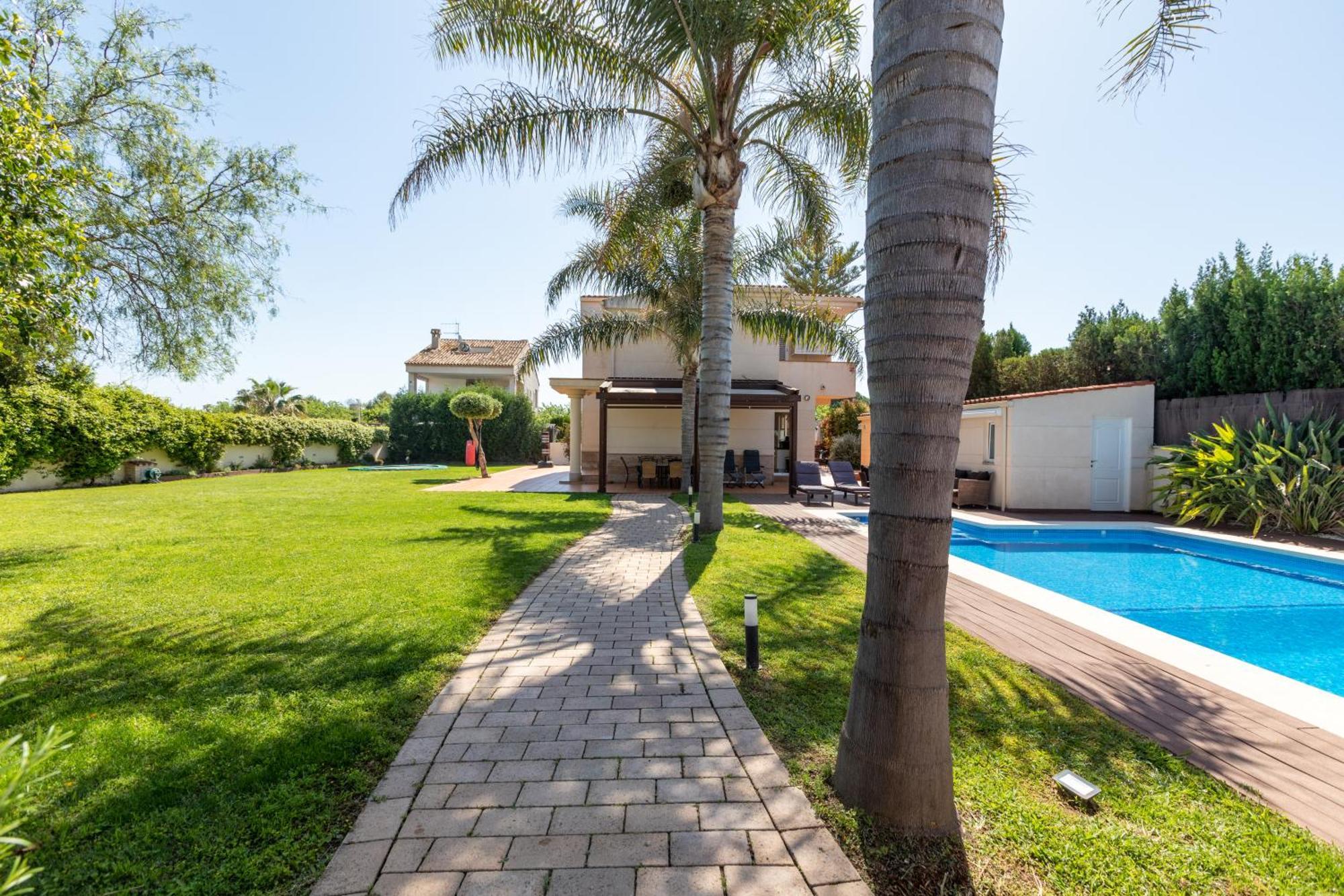 Casa Junto Al Mar Con Jardin Villa Sagunto Exterior foto