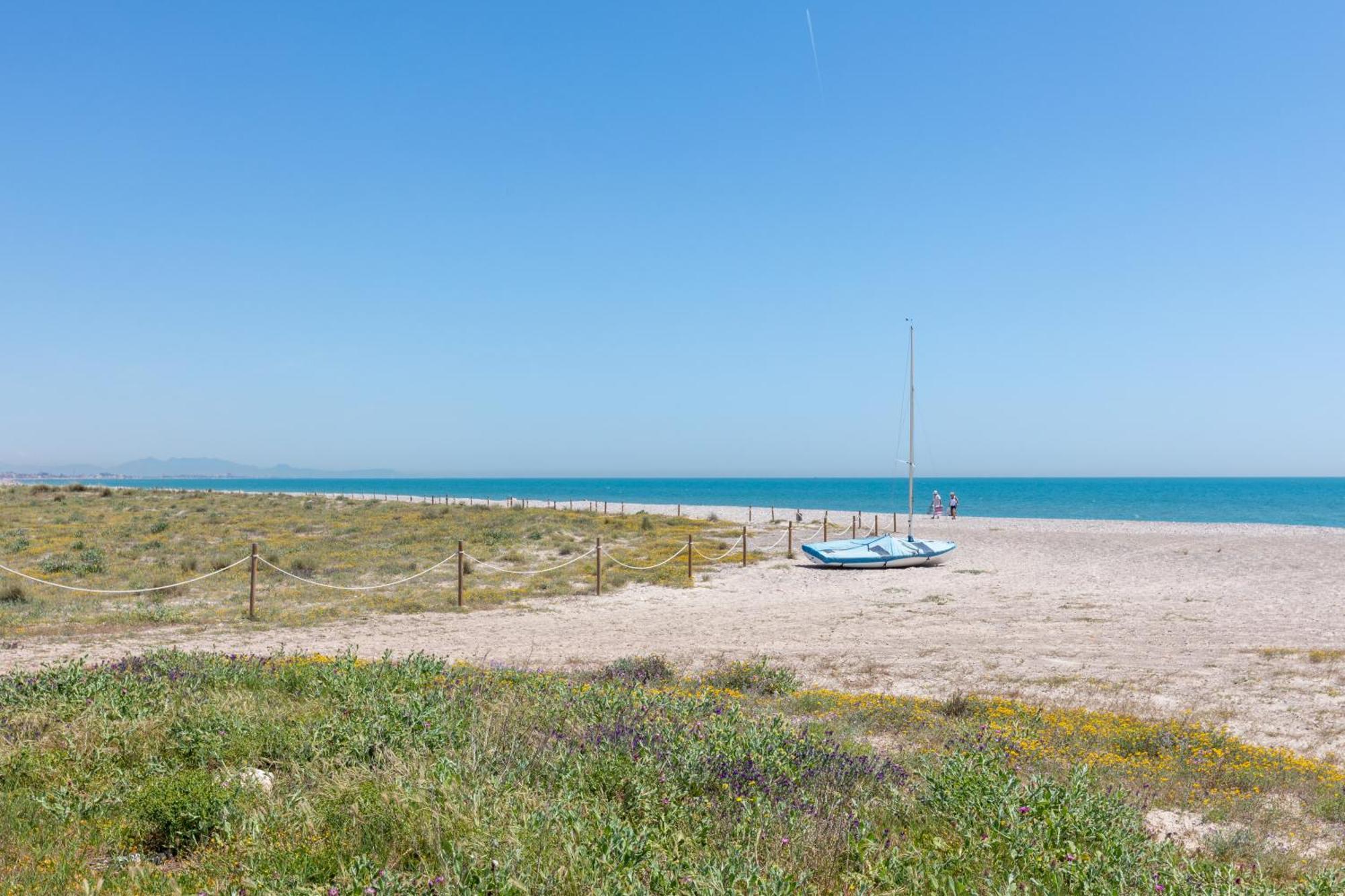 Casa Junto Al Mar Con Jardin Villa Sagunto Exterior foto