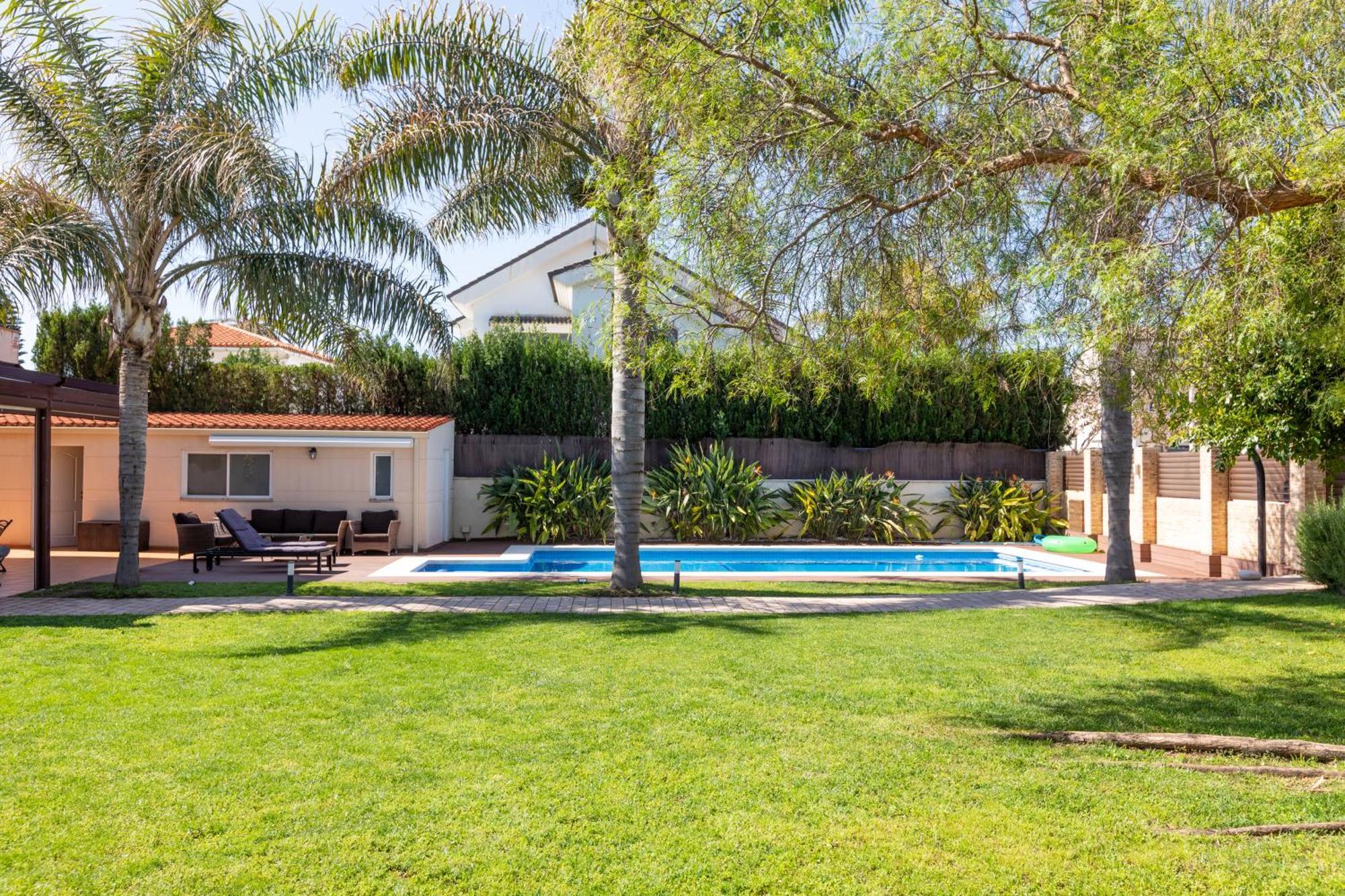 Casa Junto Al Mar Con Jardin Villa Sagunto Exterior foto